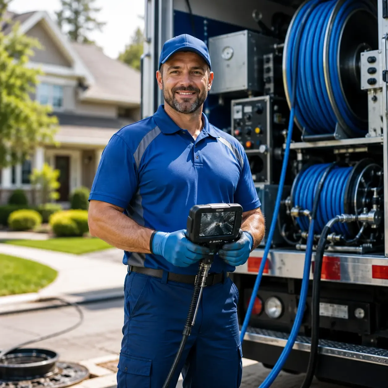 Local outdoor drain cleaning specialists in West Sand Lake, NY